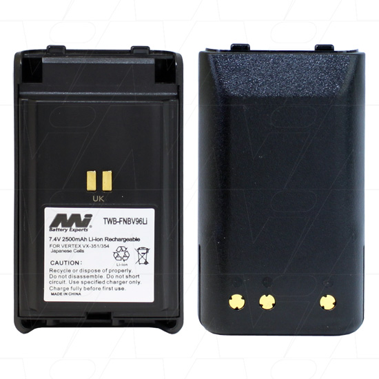 MI Battery Experts TWB-FNBV96Li